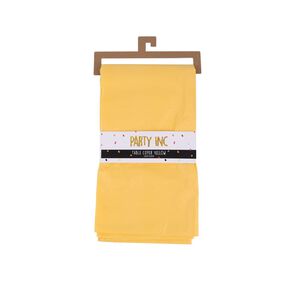 Party Inc Table Cover 137cm x 274cm Yellow