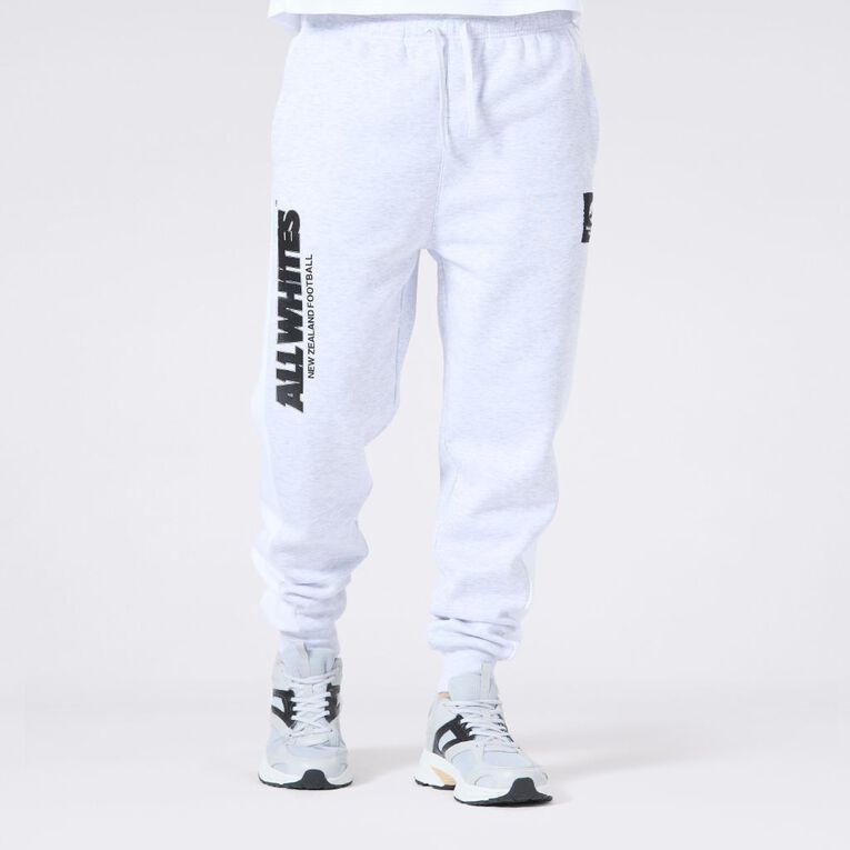 All Whites Adults' Trackpants, Grey/White, hi-res