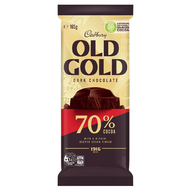 Cadbury Old Gold 70% 165g