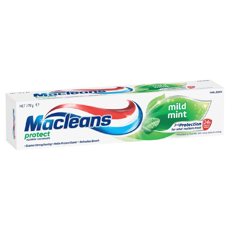 Macleans Mild Mint Toothpaste 170g, , hi-res