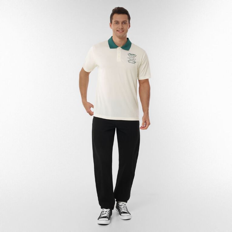 Universal Happy Gilmore Men's Golf Polo, Cream, hi-res