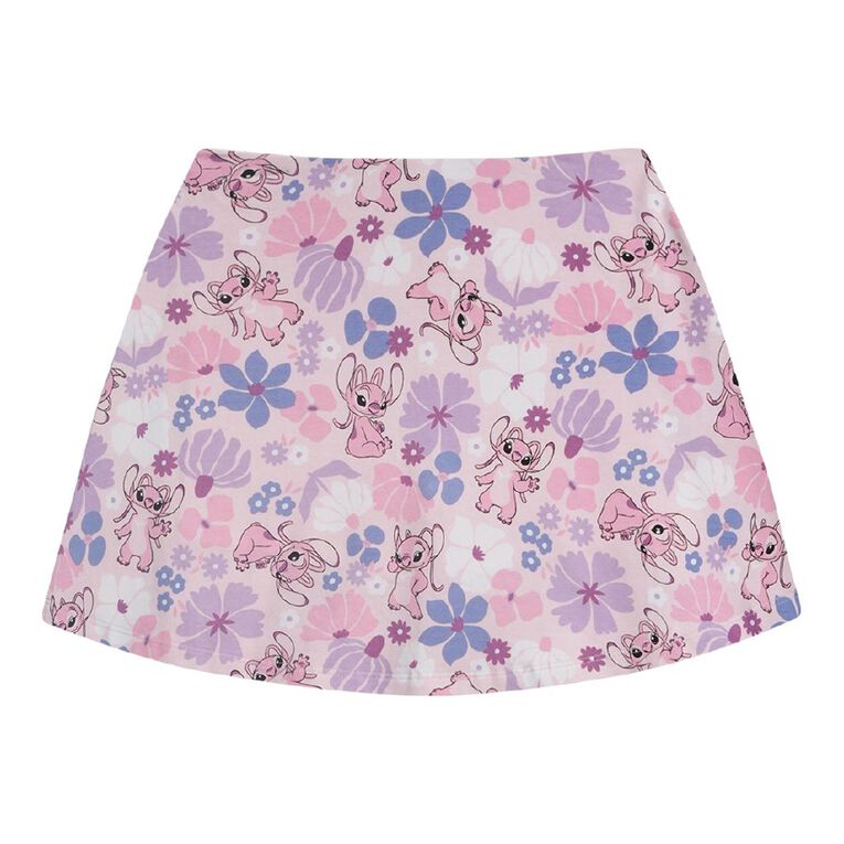 Stitch Tennis Skort, Pink Light, hi-res
