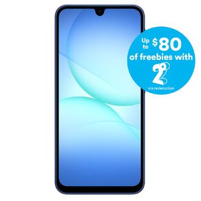 Samsung Galaxy A17 5G 128GB with 2degrees Sim Bundle Blue