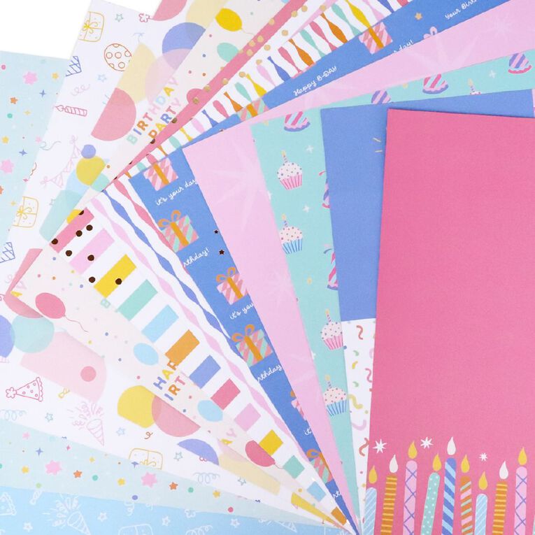 Uniti Birthday Paper Pad, , hi-res