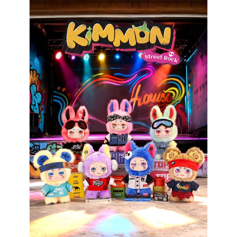Kimmon Kimmon Street Rock Mystery Plush Assorted, , hi-res