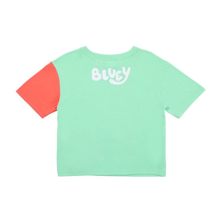 Bluey Short Sleeve Tee, Green Light, hi-res