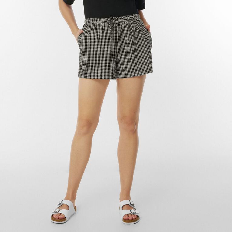 H&H Women's Seersucker Everyday Shorts, , hi-res