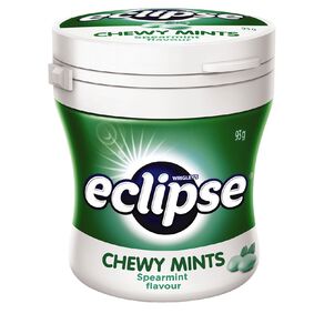 Eclipse Chewy Mints Spearmint Bottle 93g