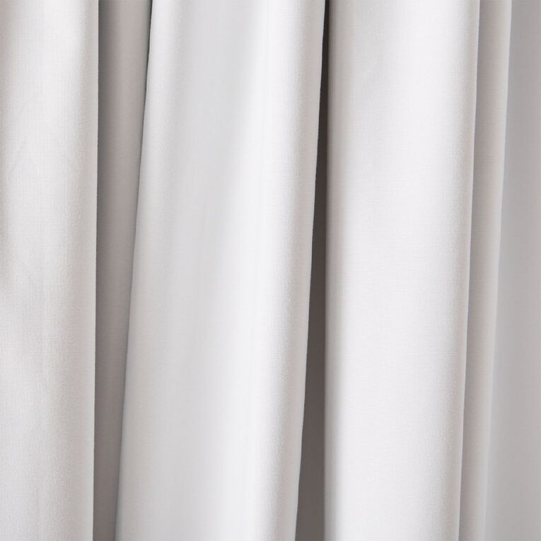 Living & Co Curtain Lining White 150-230cm Wide/160cm Drop, , hi-res