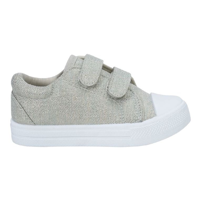 Young Original Junior Kids' Sparkle Sneakers, Sage, hi-res
