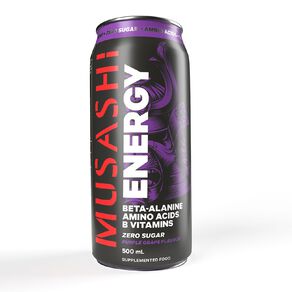 Musashi Energy Drink Purple Grape 500ml