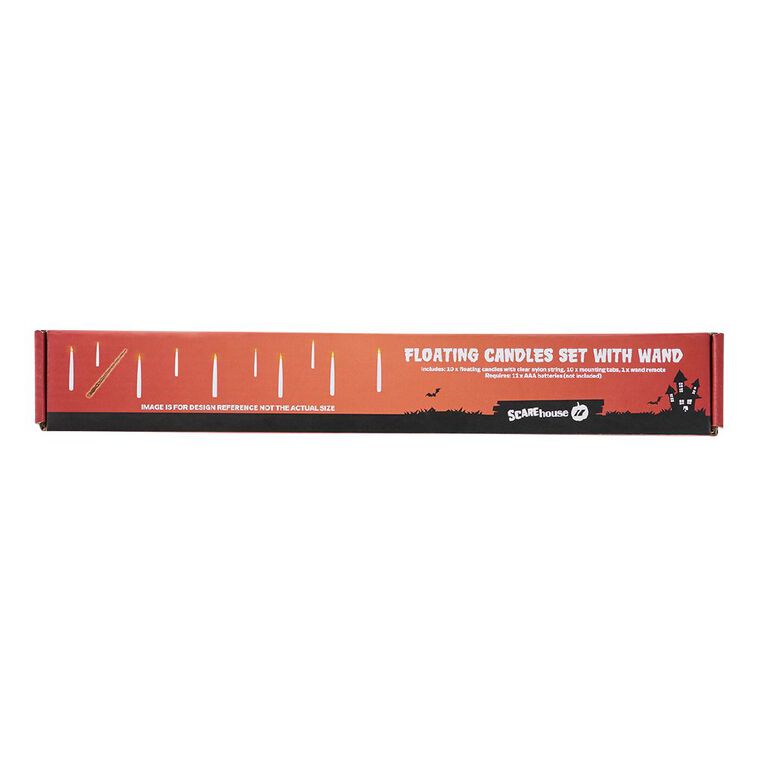 Scarehouse Floating Candles Set with Wand, , hi-res