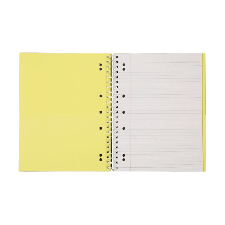 WS 5 Subject Book Yellow Mid A4, , hi-res