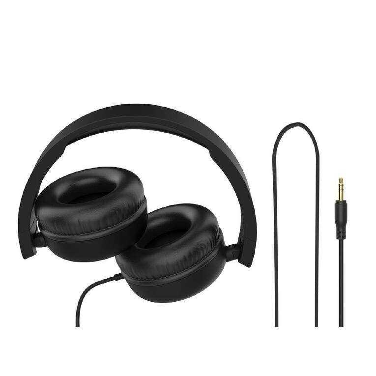 Veon 3.5mm Wired Headphones VNQ602BLK Black, , hi-res