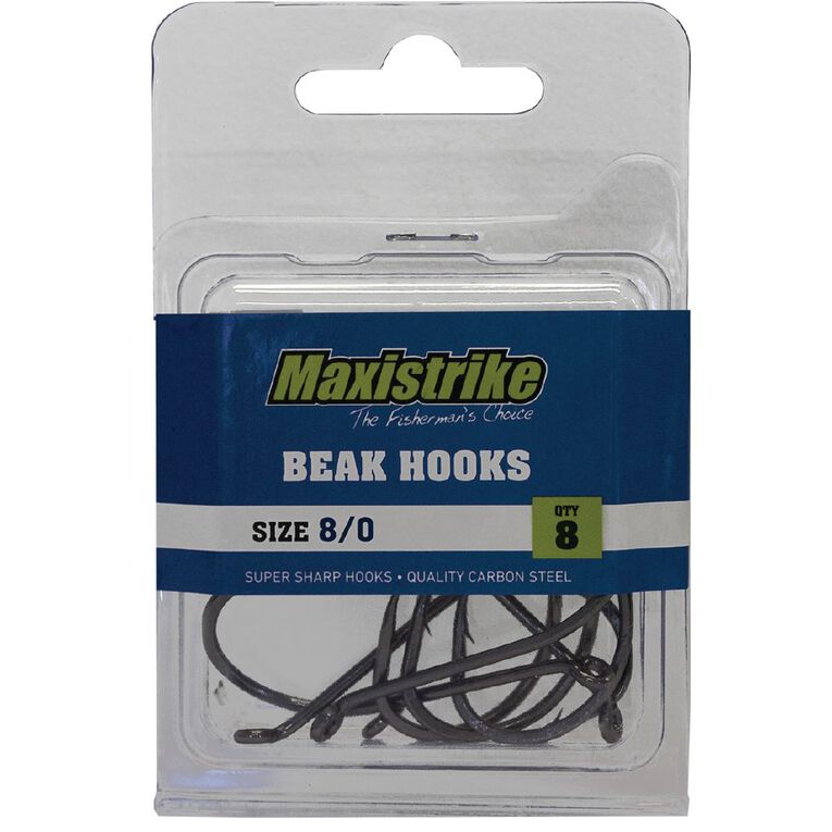 Maxistrike Beak Hooks 8/0 8 Pack, , hi-res