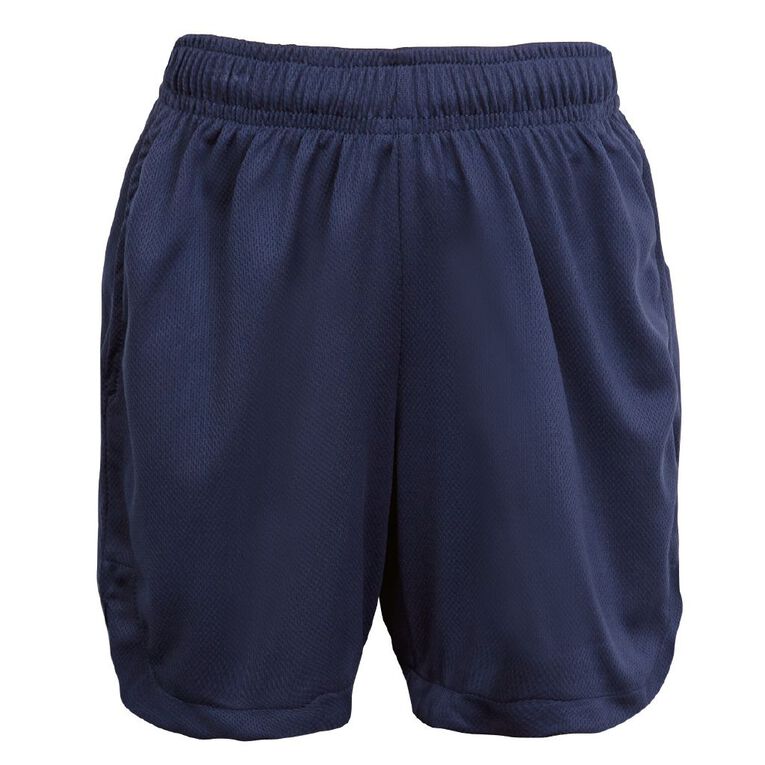 Schooltex Sport Shorts, Navy, hi-res