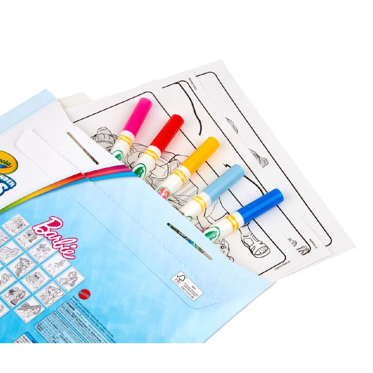 Crayola Colour Wonder Foldalope Pack Barbie, , hi-res