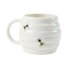 Living & Co Bees Allover Mug Ivory