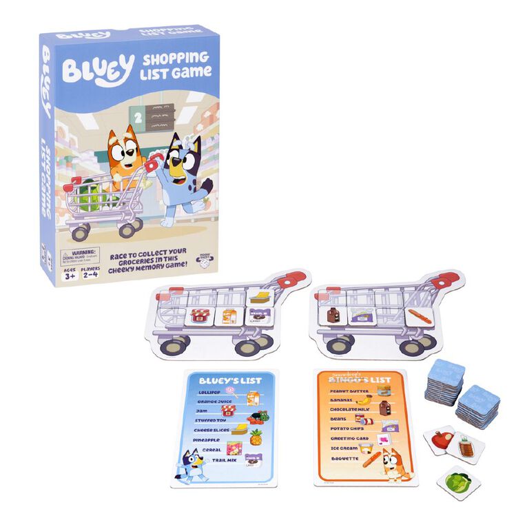 Bluey Shopping List Game, , hi-res