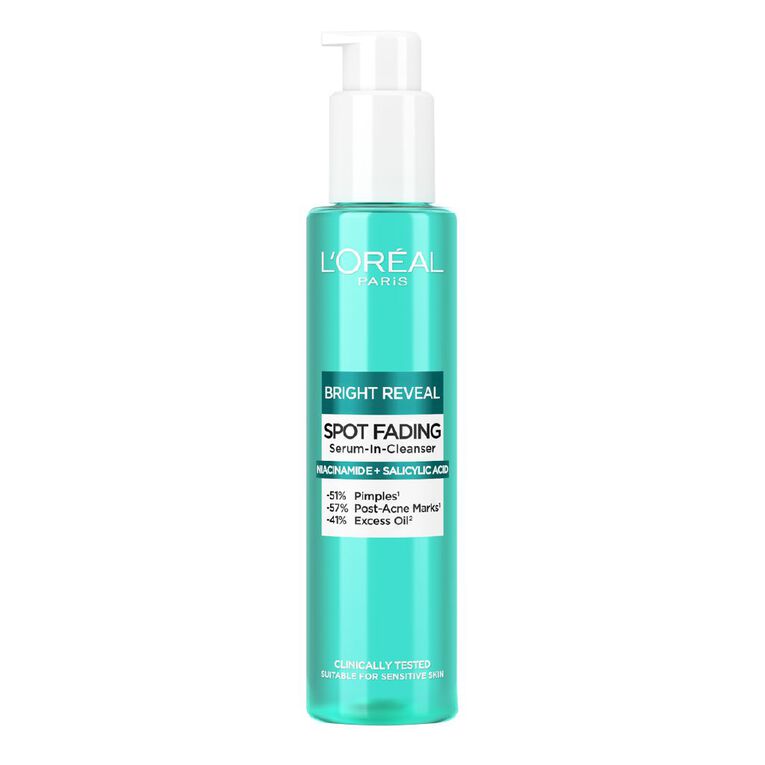 L'Oreal Paris Bright Reveal Niacinamide Cleanser 150ml, , hi-res