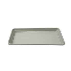 Kiwi Garden Plastic Saucer 33cm Grey Light 14.5cm