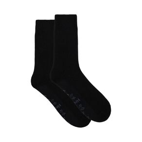 Underworks Men's Heat Bods Brushed Crew Socks 1 Pack