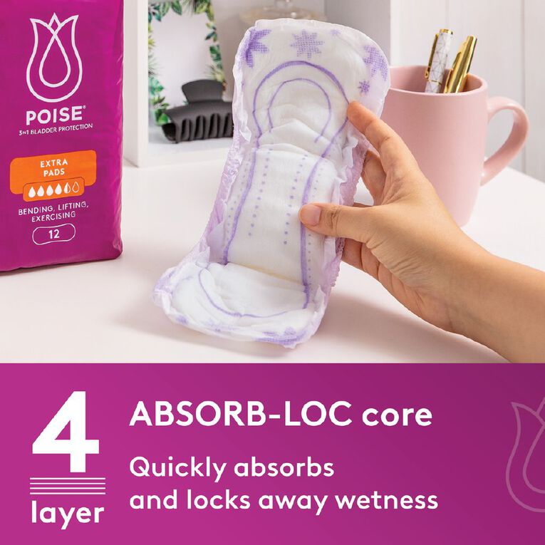 Poise Adult Care Pad Extra Bulk, , hi-res
