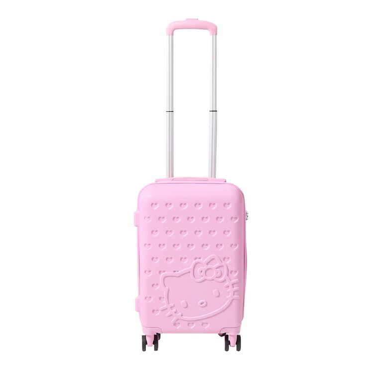 Hello Kitty Hard Embossed Suitcase 50cm, , hi-res