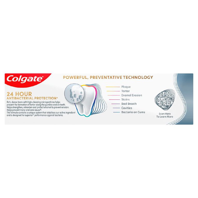 Colgate Total Toothpaste Advanced Clean 115g, , hi-res