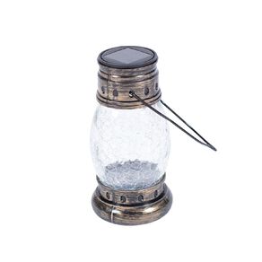 Urban Green Solar Crackle Mining Lantern