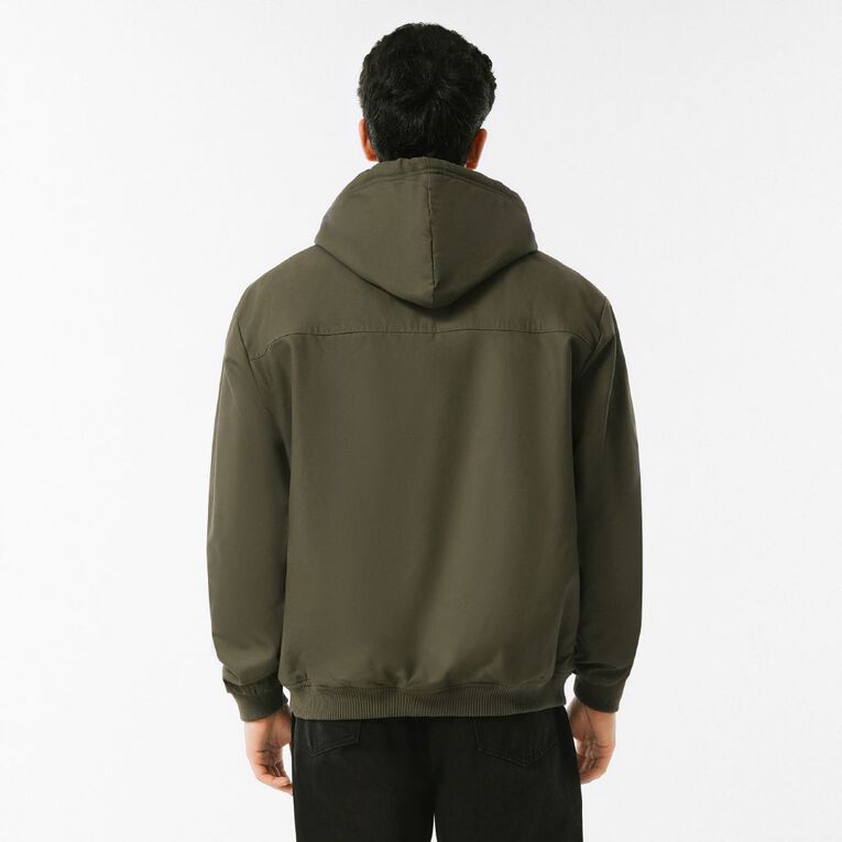 Garage Men's Hooded Detroit Jacket, Green Dark, hi-res