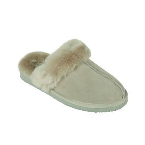 NEW ZEALAND SHEEPSKIN CO. Women's Sheepskin Lined Slipper Scuff BOX