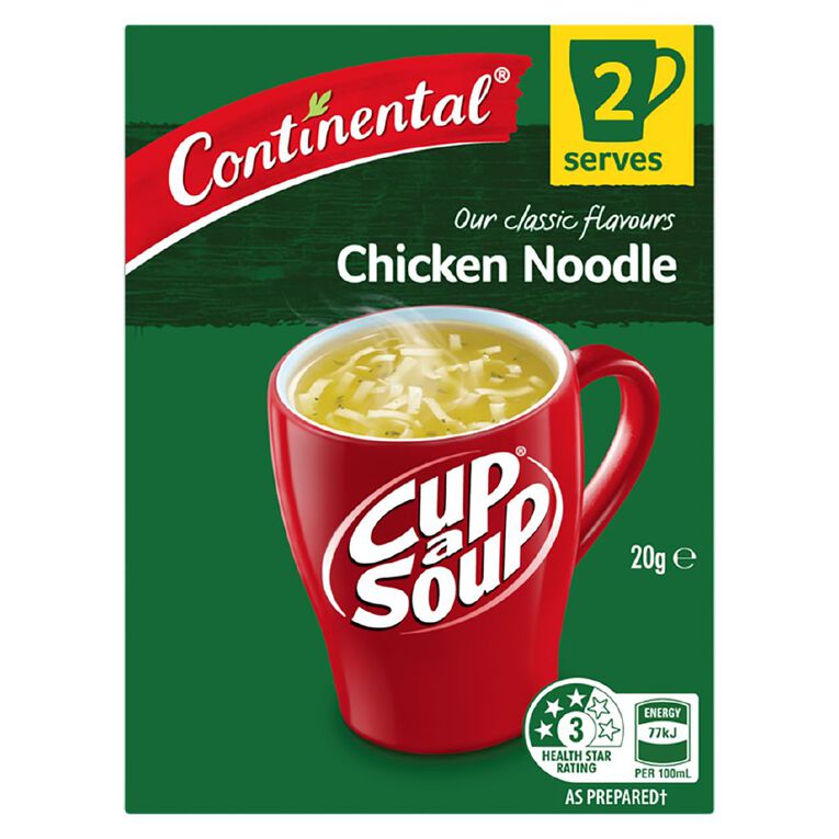 Continental Soup Chicken Noodle 2 Pack