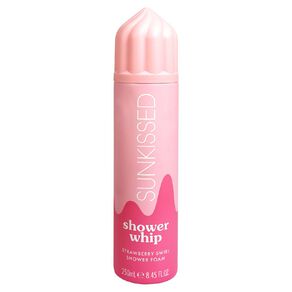 Sunkissed Shower Whip Strawberry Swirl 250ml