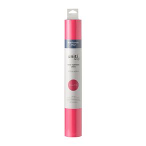 Uniti Craft Heat Transfer Vinyl 30.5Cm X 50Cm Pink