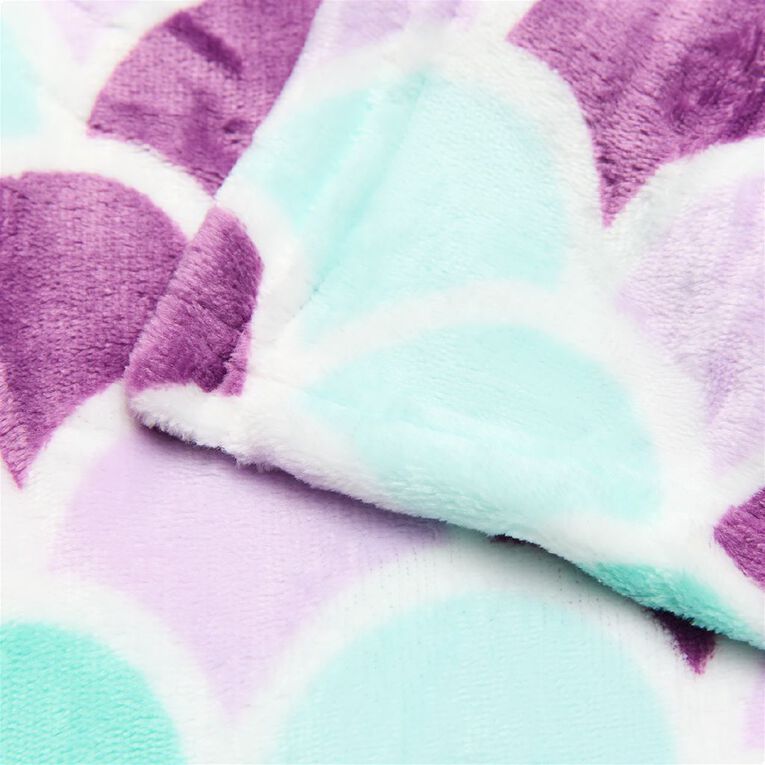 Living & Co Kids Blanket Buddy Mermaid Multi-Coloured, , hi-res