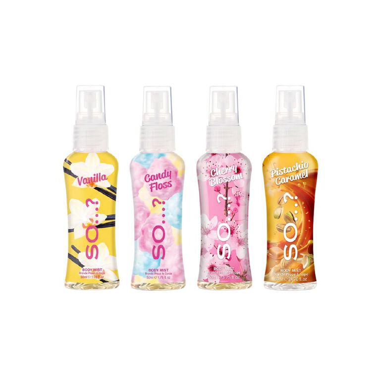 SO ? Body Mist Mini 50 ml 4 PackGift Set, , hi-res
