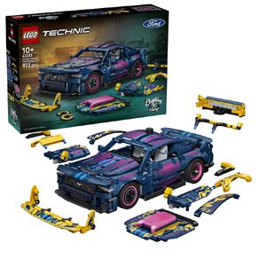 LEGO Technic Custom Garage Ford Mustang GT Car 42236