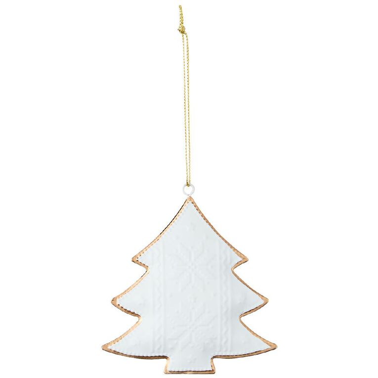 Wonderland Metal Christmas Tree Decoration Assorted, , hi-res