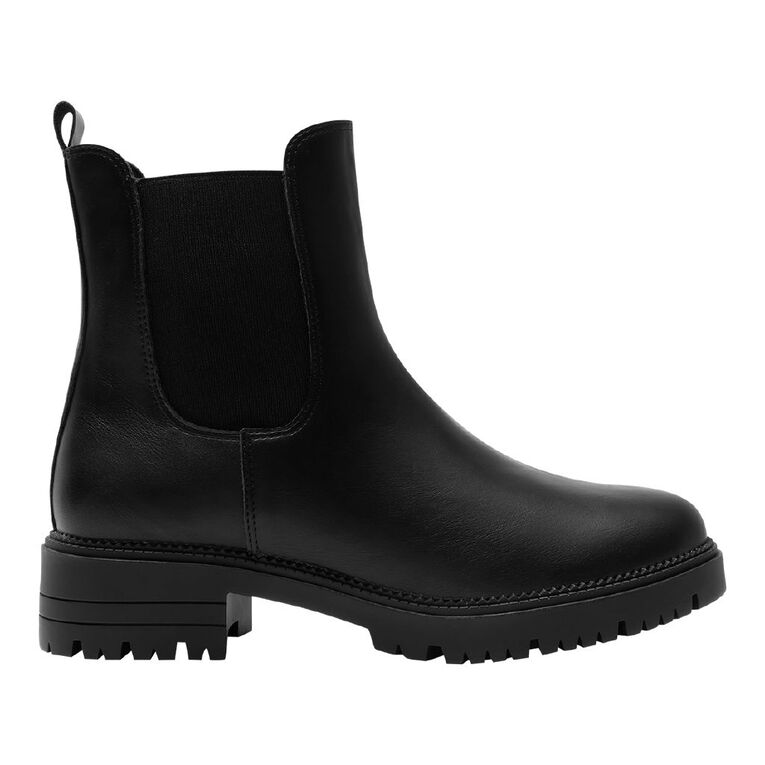 H&H Women's Harlow Ankle Boots, Black, hi-res