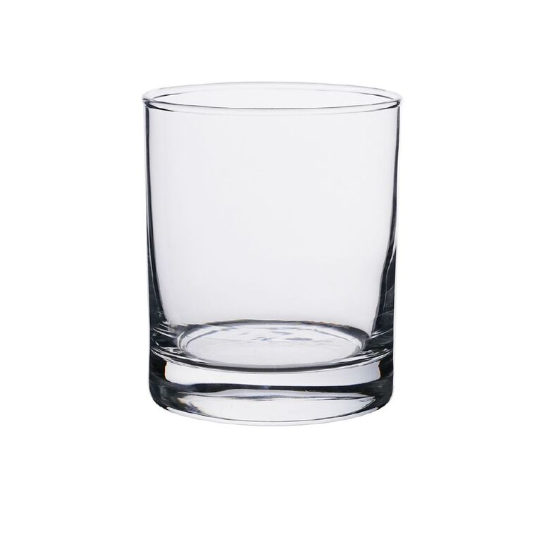 Living & Co Everyday Double Old Fashioned Glass Clear 6 Pack, , hi-res