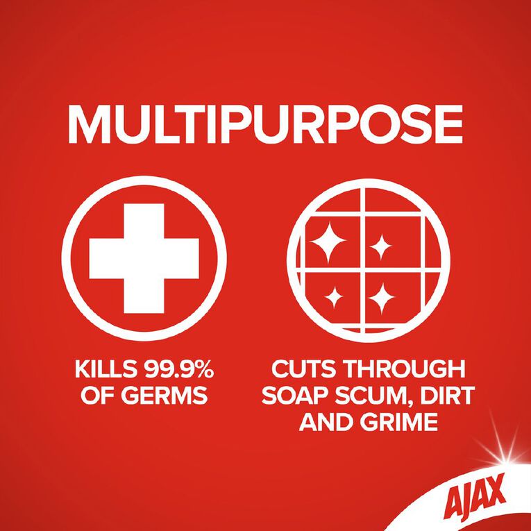 Ajax Spray N Wipe Bathroom Cleaner Antibacterial Spray, , hi-res