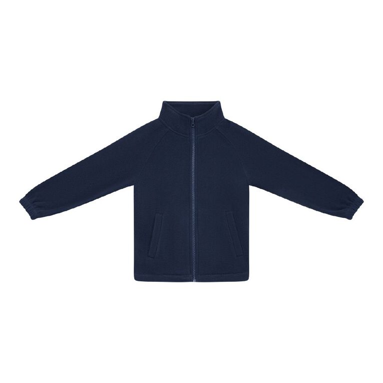 Young Original Microfibre Zip-Thru Hoodie, Blue Dark, hi-res