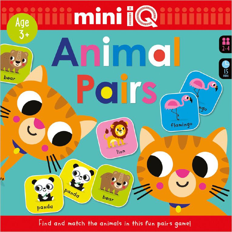 Mini iQ Animals Pairs, , hi-res