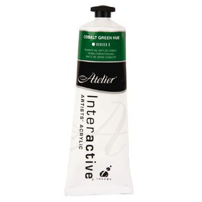 Atelier S3 Acrylic Paint Cobalt Green Hue 80ml