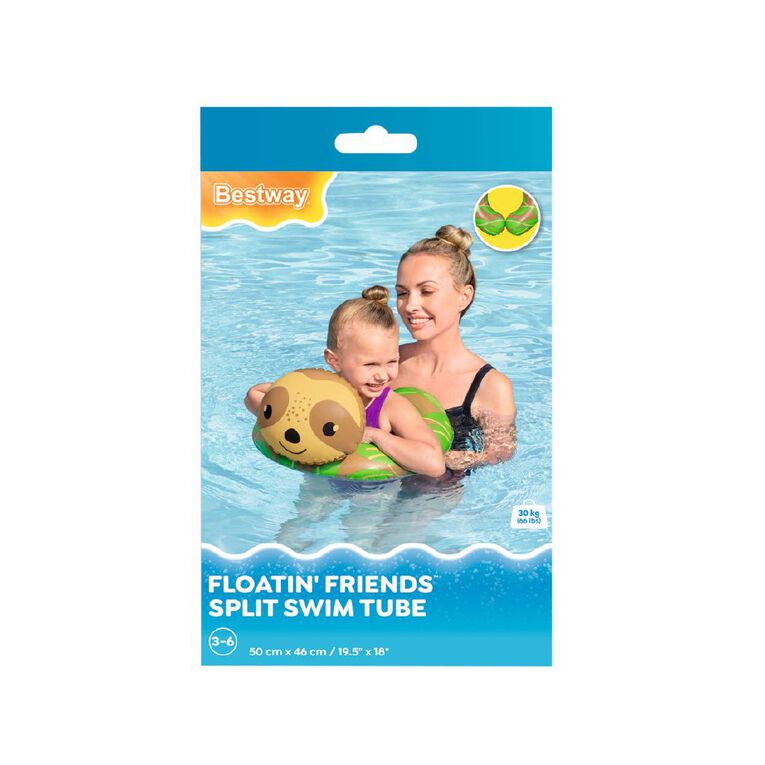 Bestway Floatin' Friends Split Swim Tube 29cm, , hi-res