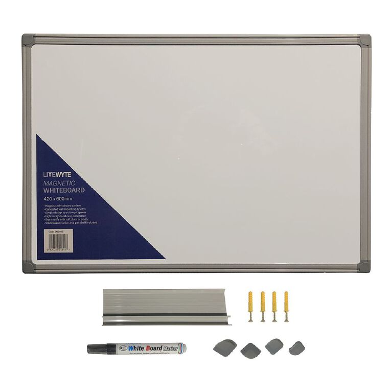 Litewyte A2 Whiteboard 420mm x 600mm, , hi-res
