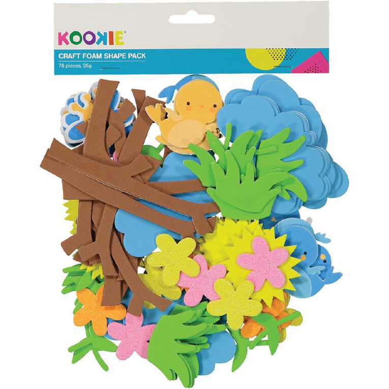 Kookie EVA Foam Shape Pack 35g, , hi-res