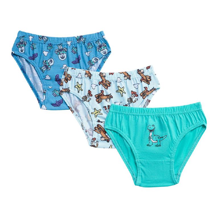 Toy Story Boys' Briefs 3 Pack, Green Light, hi-res