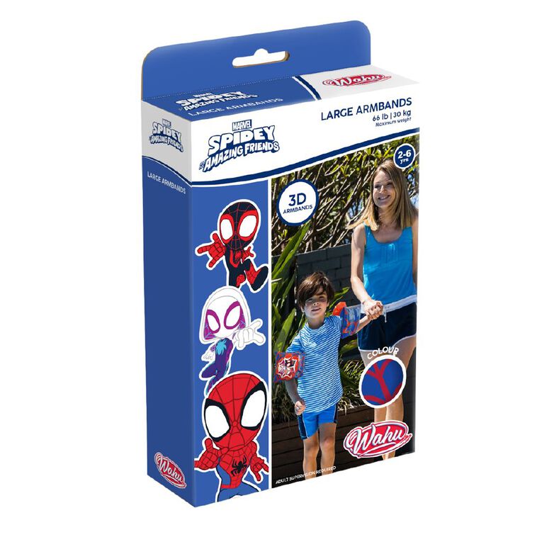 Spider-Man Wahu Arm Bands Age 2-6, , hi-res
